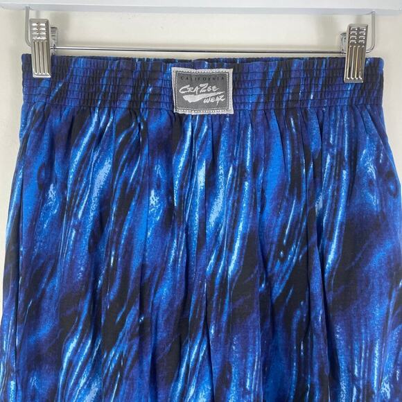 NEW Crazee Wear Mens Pant Blue Tide Loose Fit Workout Gym Size SMALL - Picture 2 of 5